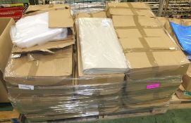 48x Boxes Polythene Clear Bags 600 x 750mm - 100 per Box