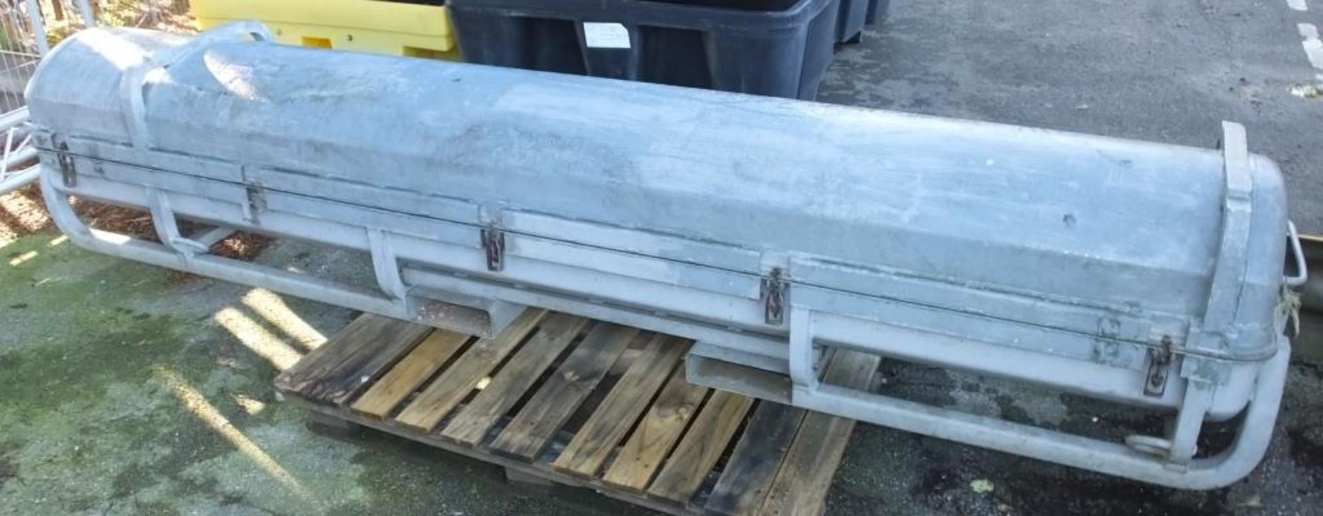 Torpedo Transportation Case with Fuel Tank 3200 x 550 x 650mm.