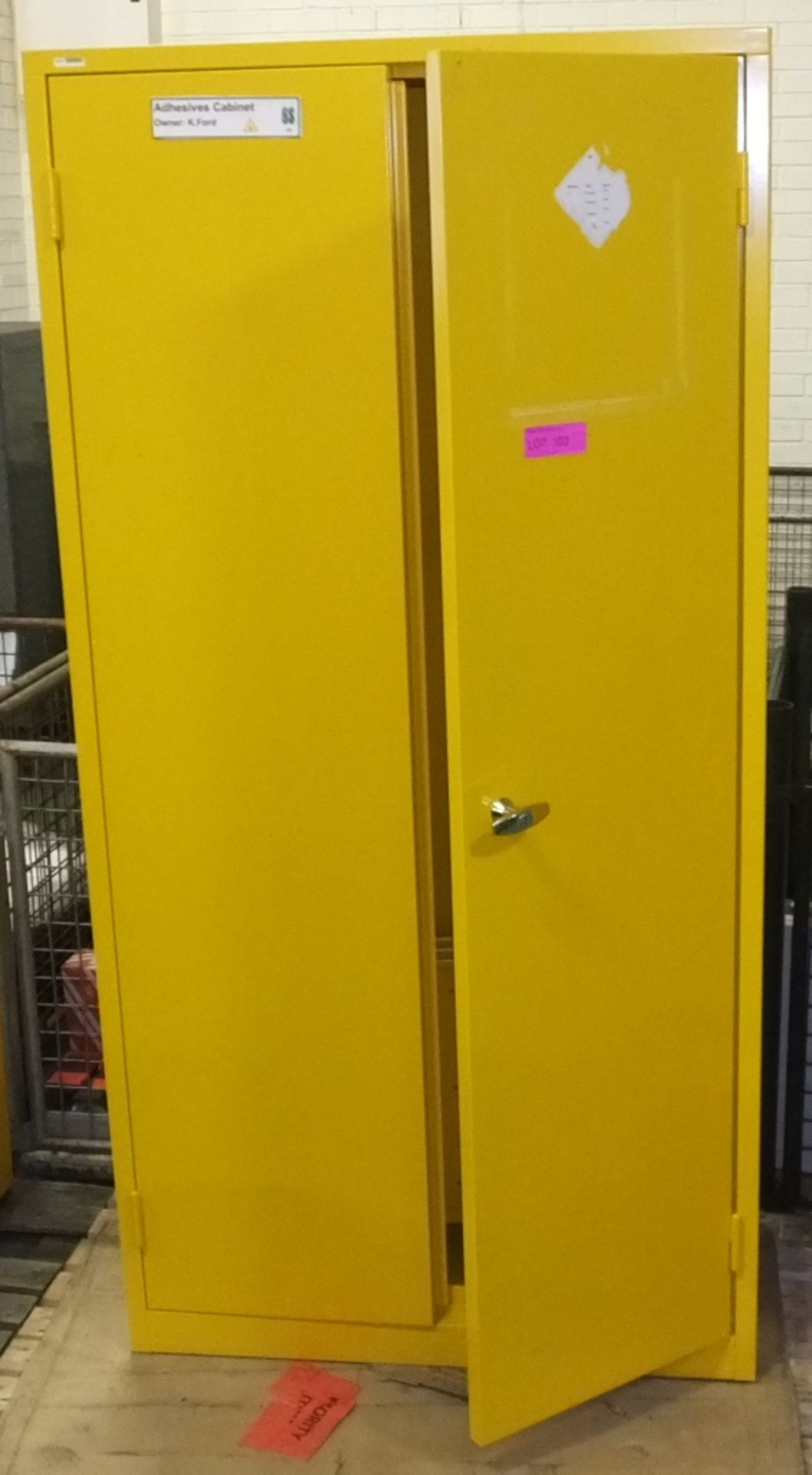 Chemical Store Cabinet L920 x W490 x H1820mm