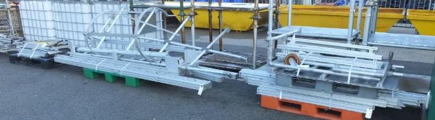 Aluminium Square Section Platform Scaffolding