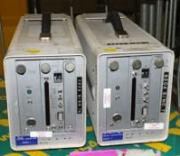 2x Harwell 6000 9202-1 Electronic Counter Units