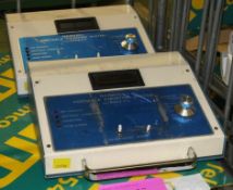 2x Harwell 95/0743-1 Portable Counting Units