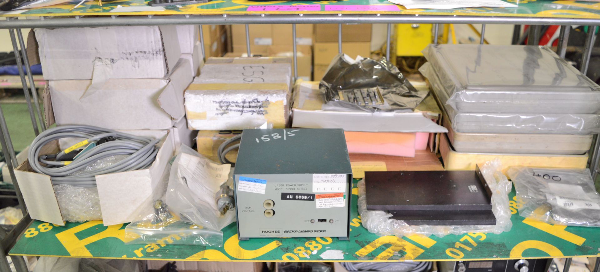 Whole Trolley of MoD Test Equipment, Spare Parts, Surplus. - Image 3 of 5