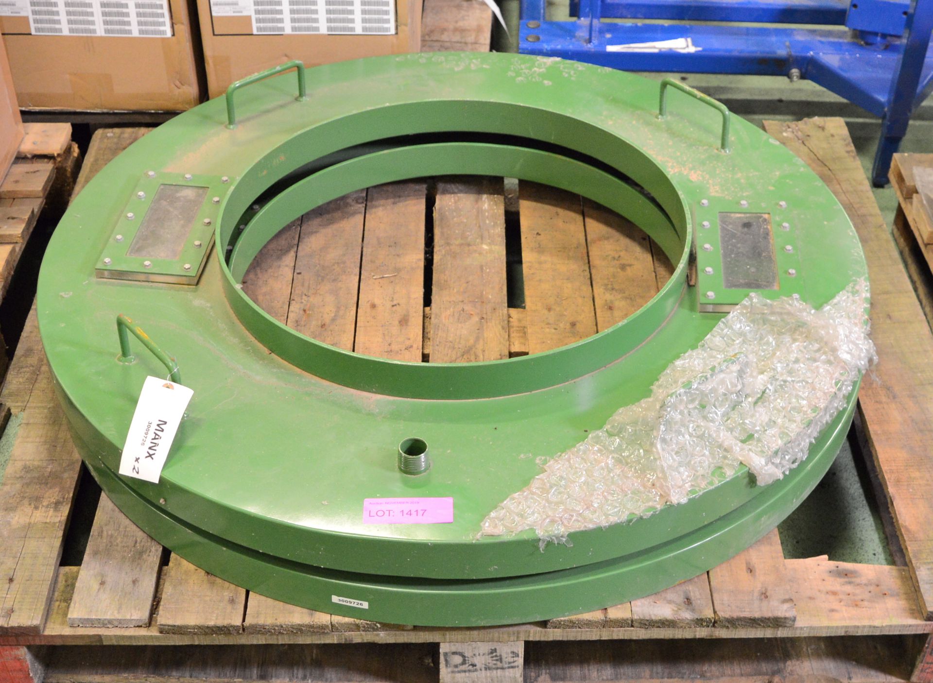 2x Cover Plate 1400mm Diameter.