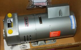 Gast ER58X 23 Series Vac Pump 240v .75Hp 0.55Kw