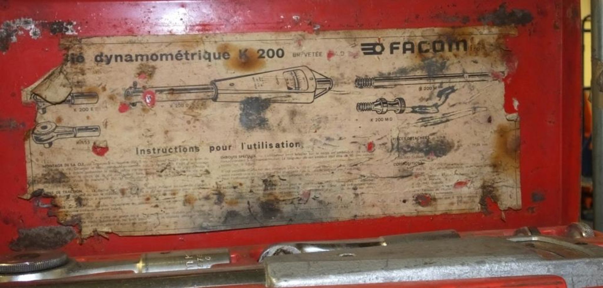 Facom Dynamometric K200 Torque Wrench - Image 2 of 2