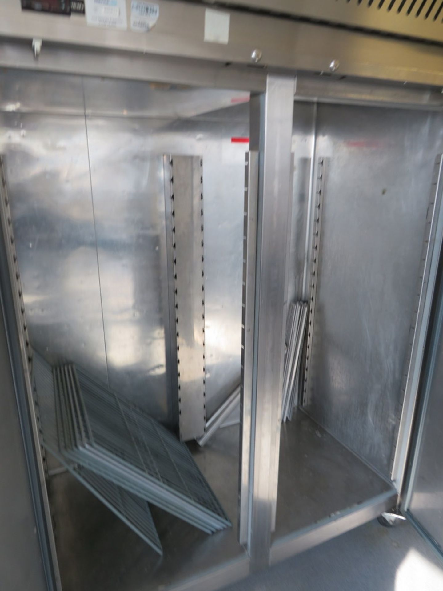 WILLIAMS MODEL LJ2SA STAINLESS STEEL DOUBLE DOOR FREEZER - Image 2 of 3