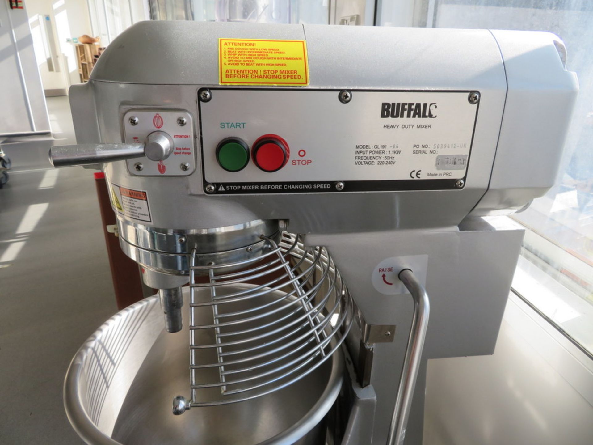 BUFFALO MODEL GL191-04 MIXER - Image 3 of 6