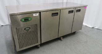 Foster 3 Door Undercounter Fridge Model: EPRO1/3H. 230v.