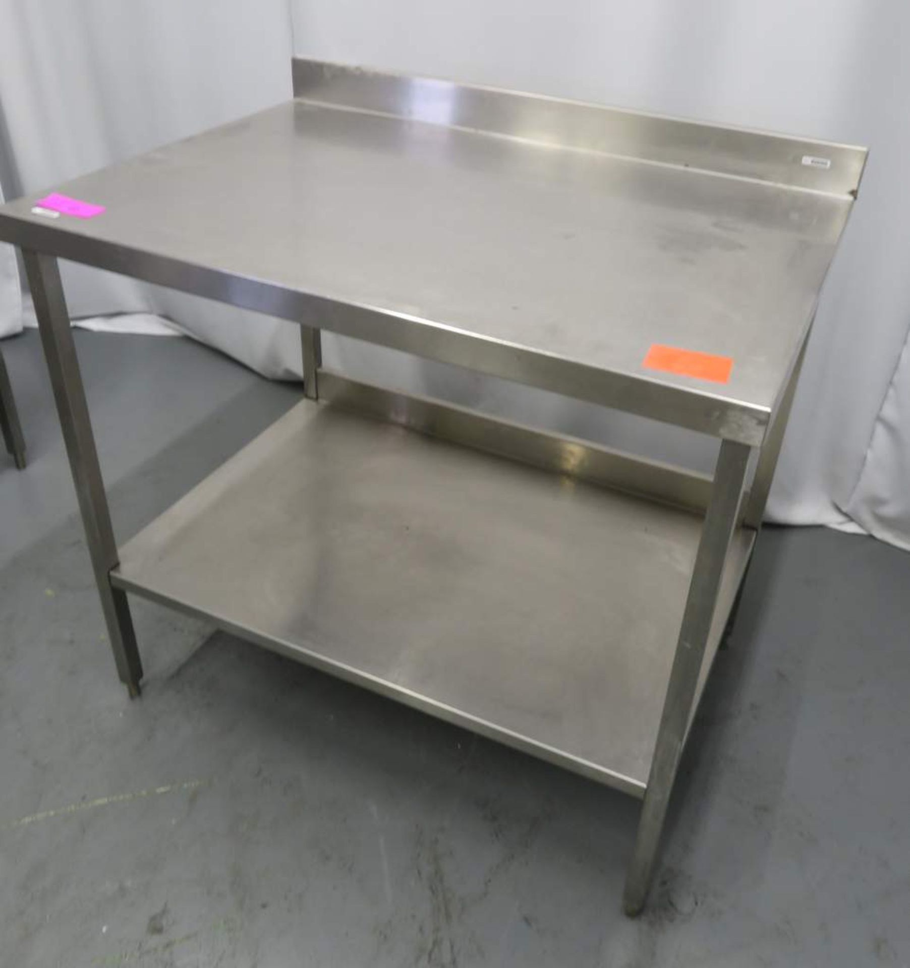 Stainless Steel Preparation Table. Dimensions: 1000x700x910mm (LxWxH) - Image 3 of 4