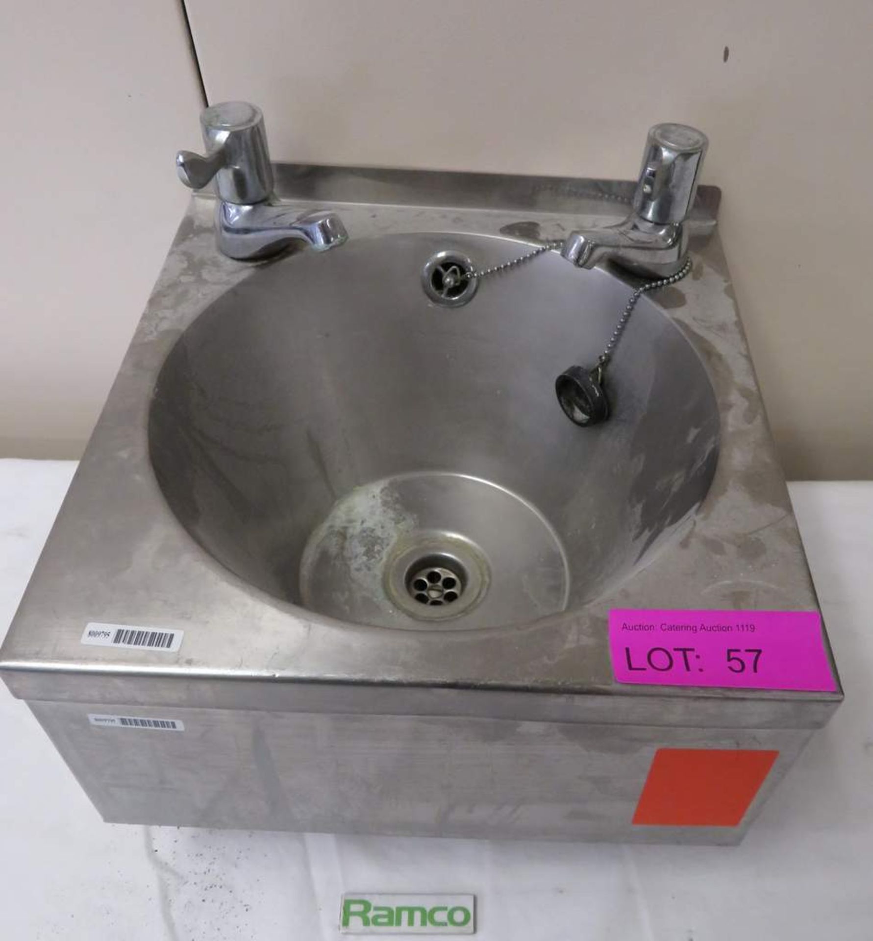 Stainless Steel Wall Mounted Sink. Dimensions: 340x350x230mm (LxWxH) - Image 2 of 4