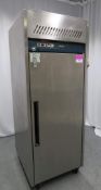 Williams Stainless Steel Upright Fridge. Unknown Model. 230v.