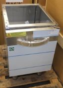 Rexmartins Model G6ST100 Pedestal, 400mm W, New