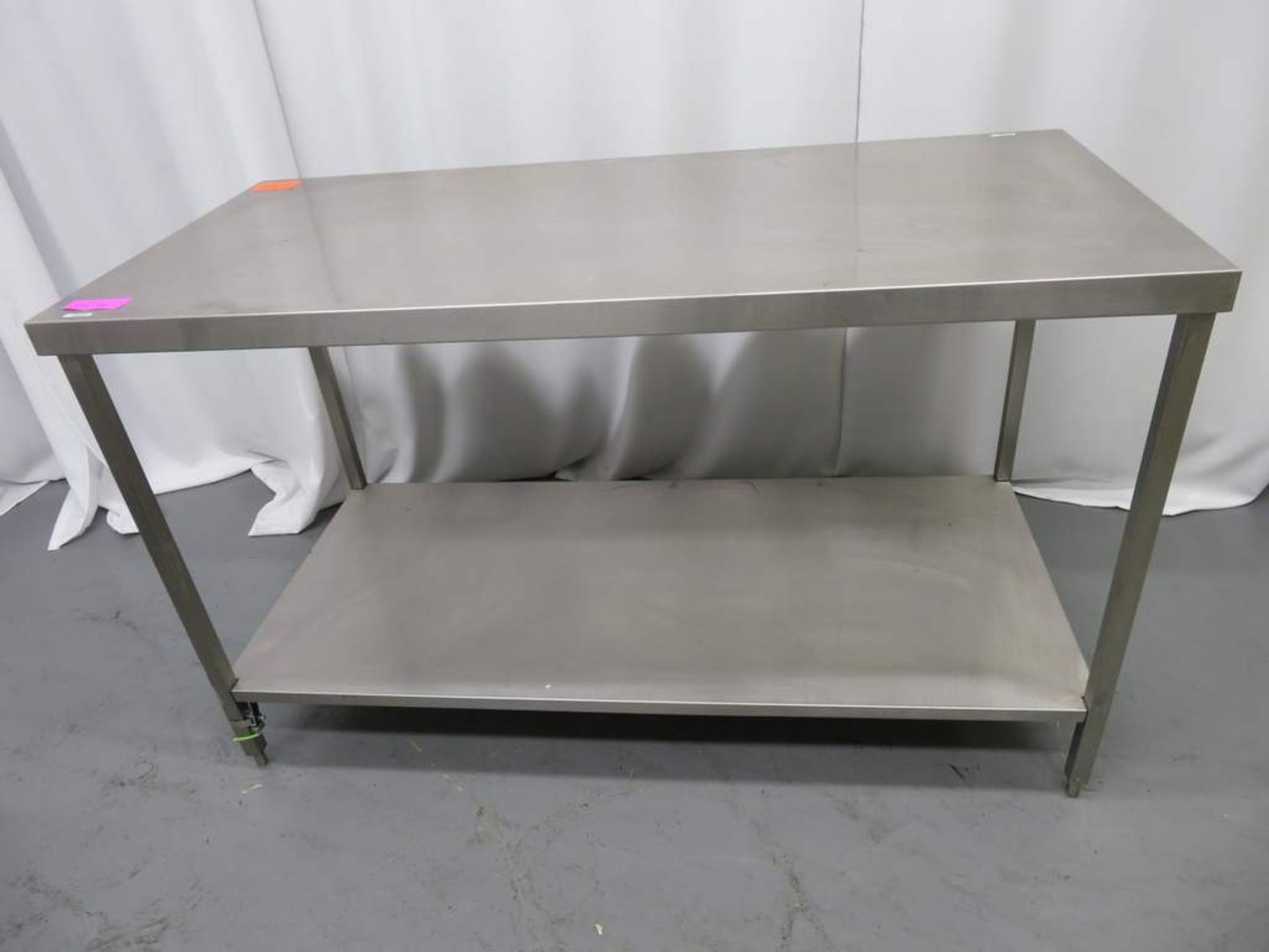 Stainless Steel Preparation Table. Dimensions: 1500x700x900mm (LxWxH) - Image 3 of 4