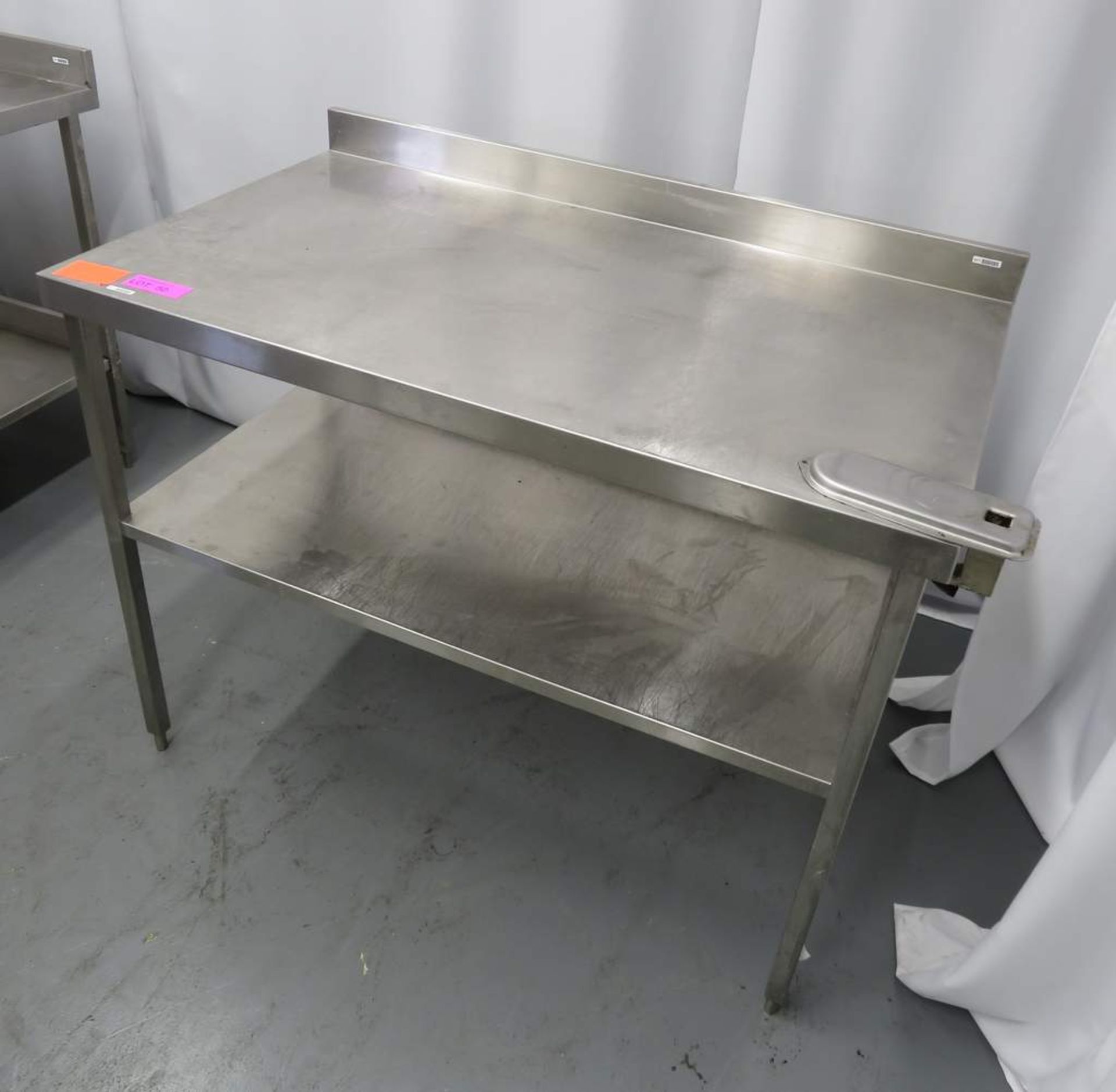 Stainless Steel Preparation Table. Dimensions: 1200x700x920mm (LxWxH) - Image 3 of 4