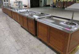 Complete Hotel/Restaurant Food Servery Counter.