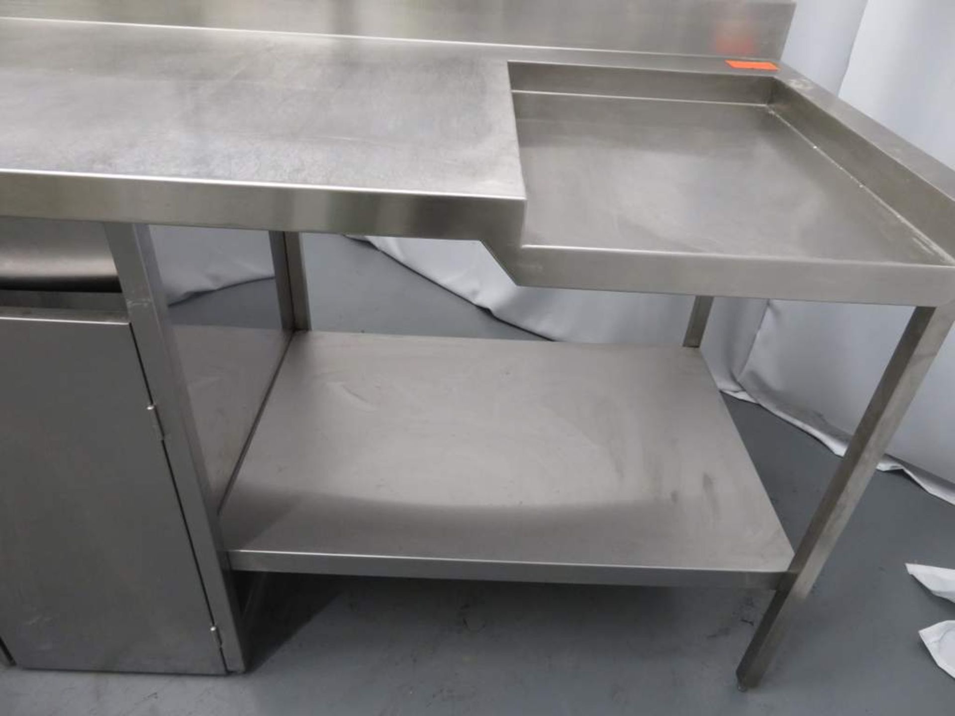 Stainless Steel Multi Purpose Prep Worktable. Dimensions: 2900x800x1200mm (LxWxH) - Image 5 of 7