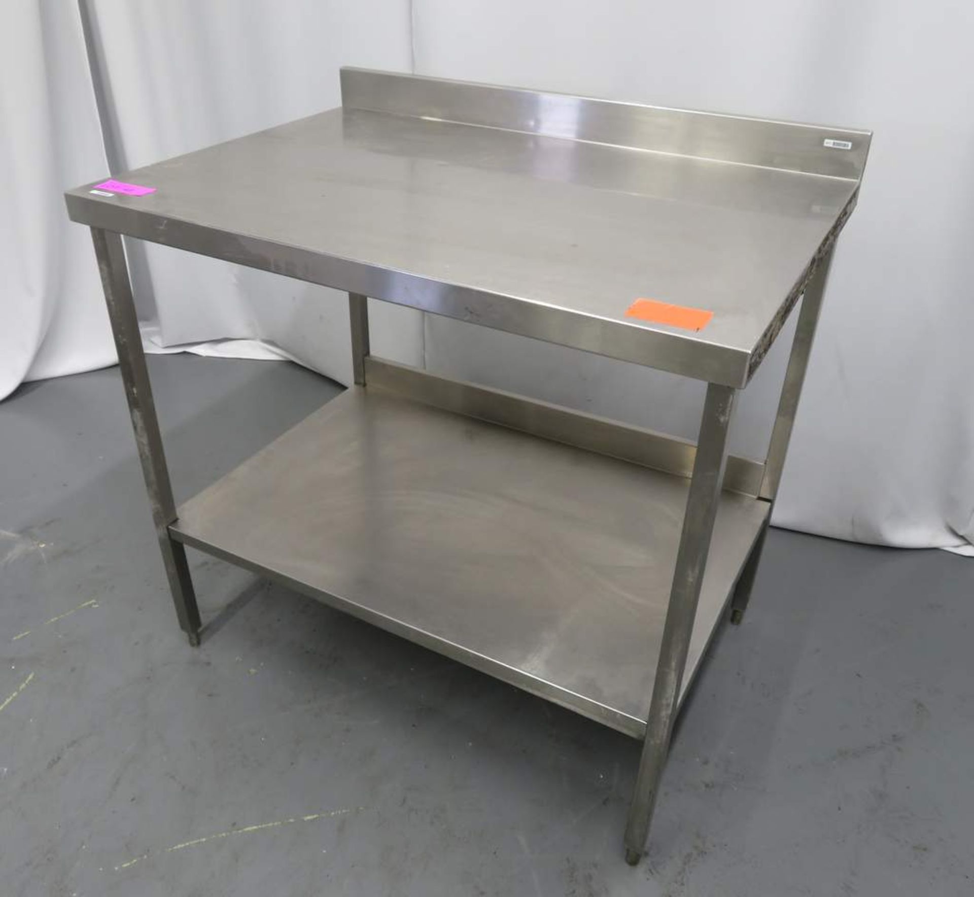 Stainless Steel Preparation Table. Dimensions: 1000x700x910mm (LxWxH) - Image 3 of 4