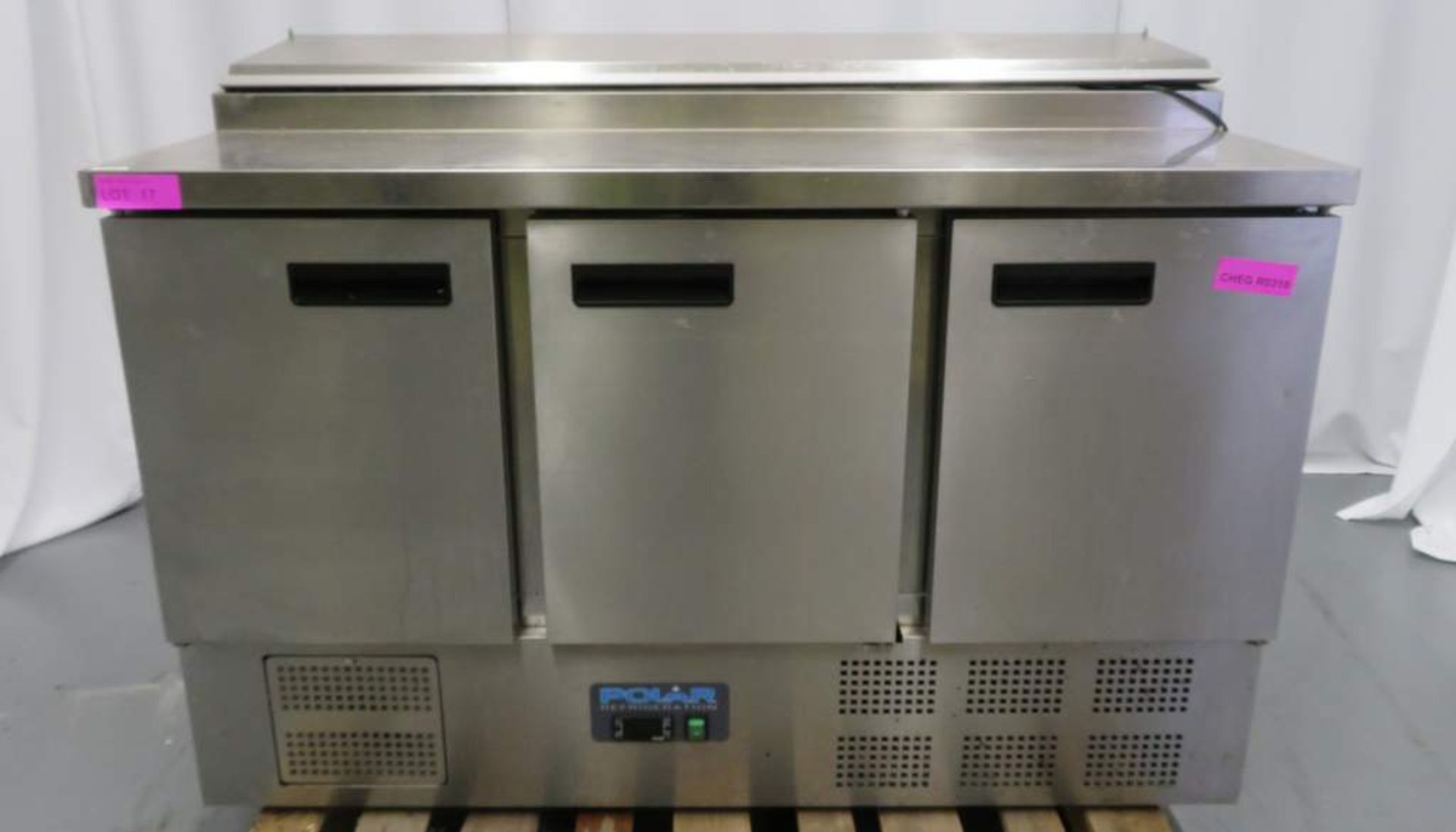 Polar G605 Refrigerated 3 Door Preperation Unit. - Image 2 of 9