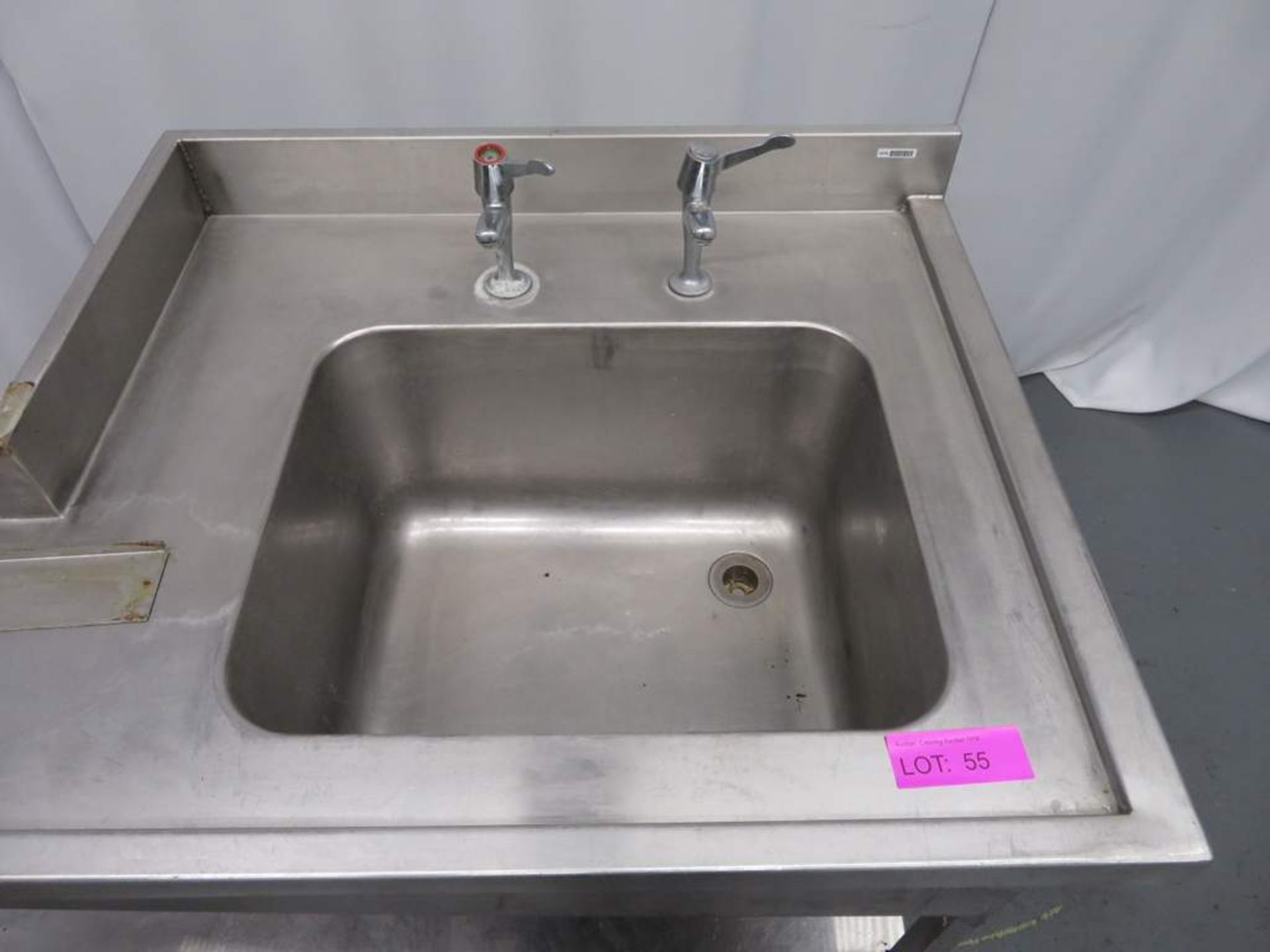 Stainless Steel Single Sink. Dimensions: 1200x700x990mm (LxWxH) - Image 4 of 5