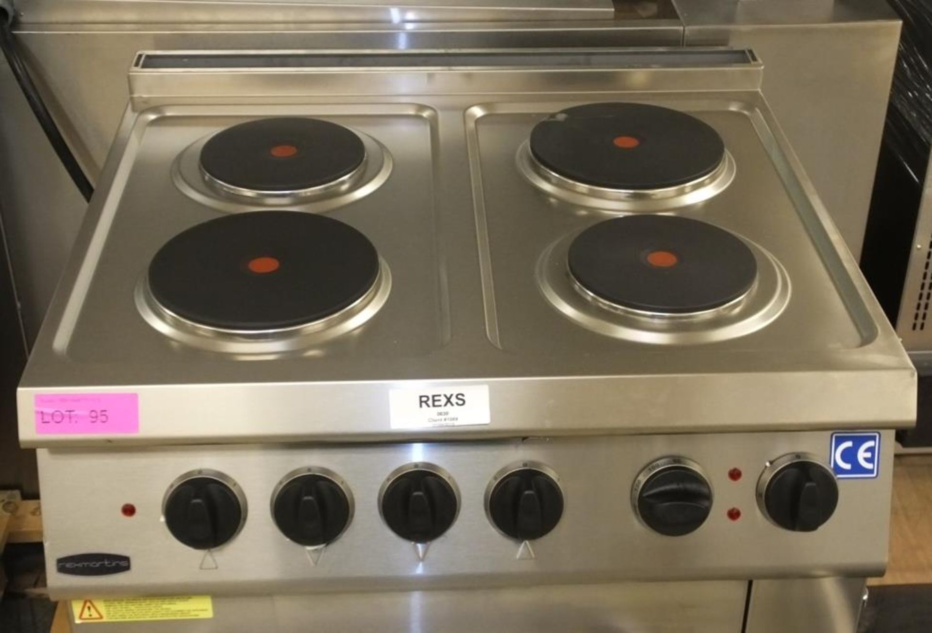 Rexmartins Model G7K210E 4 Burner Range Oven, 3 Phase, 14.8KW, Unused but no box, top ring - Image 2 of 5