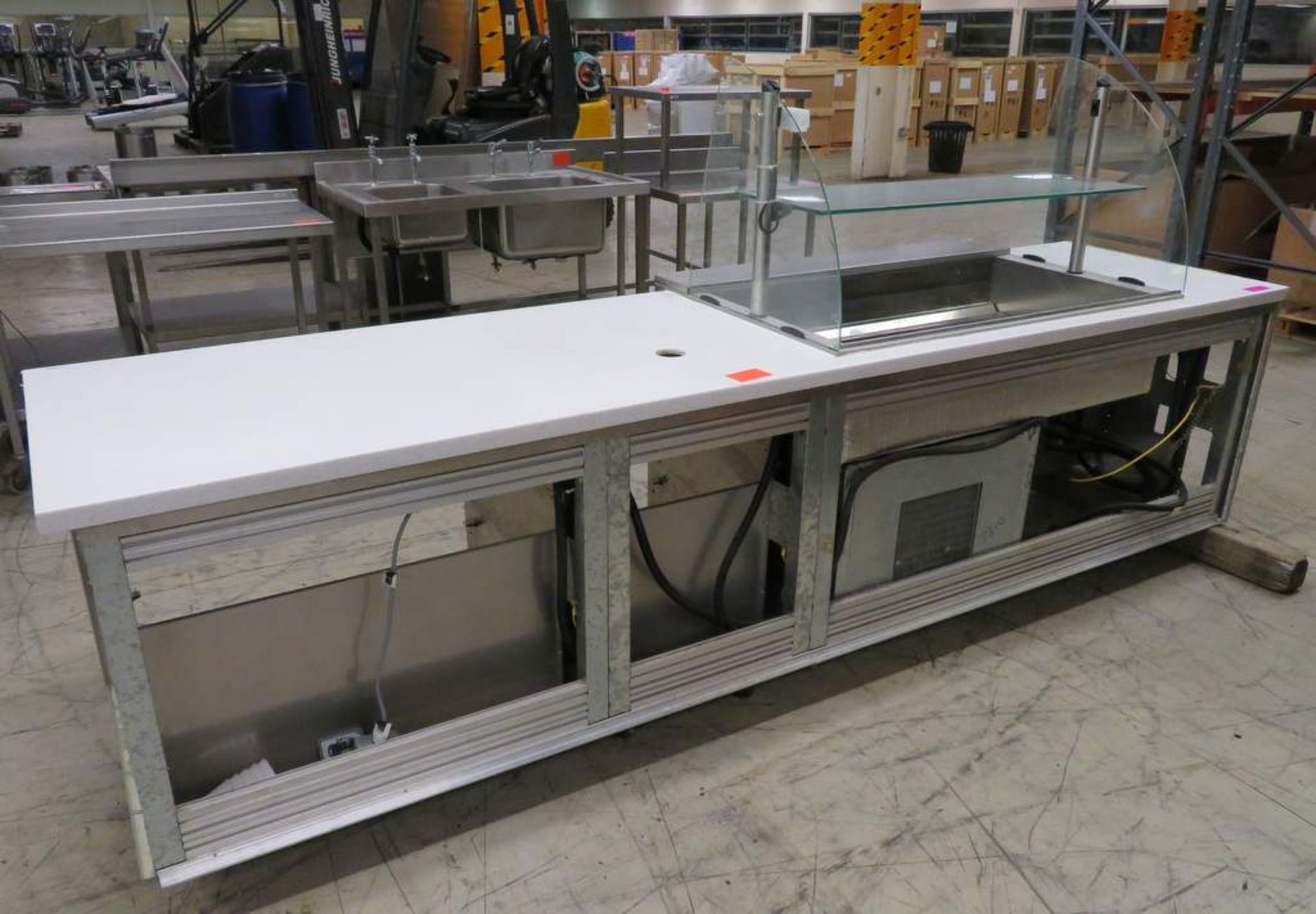 CounterLine Food Display Chiller. Dimensions: 3050x760x1460mm (LxWxH)