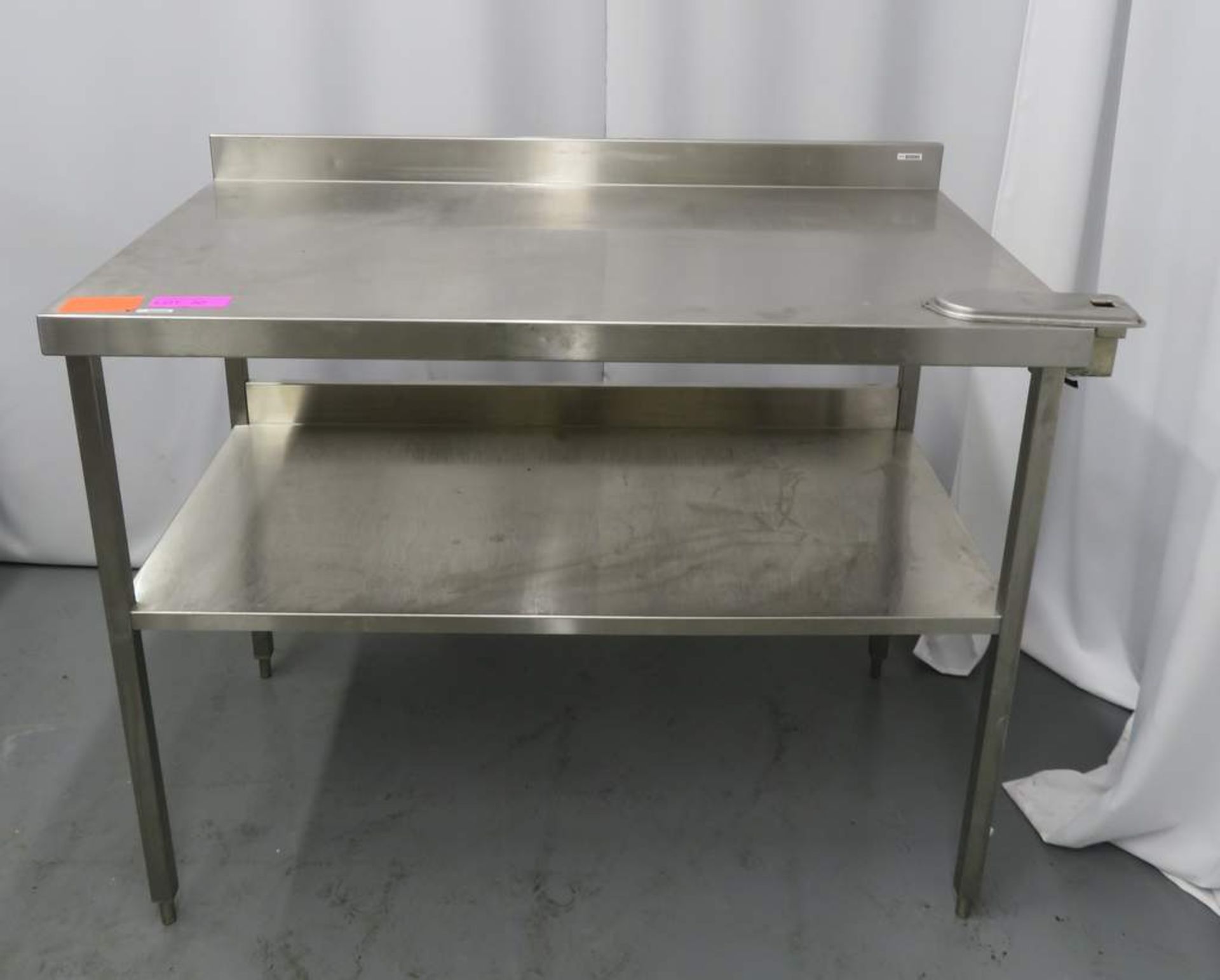 Stainless Steel Preparation Table. Dimensions: 1200x700x920mm (LxWxH) - Image 2 of 4