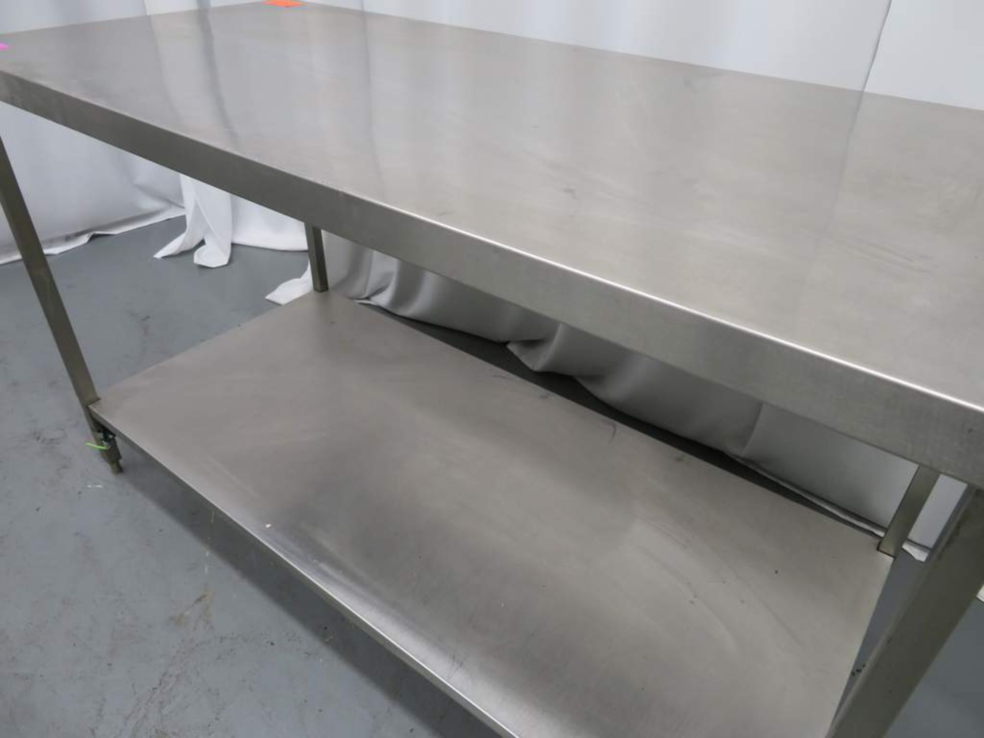 Stainless Steel Preparation Table. Dimensions: 1500x700x900mm (LxWxH) - Image 4 of 4