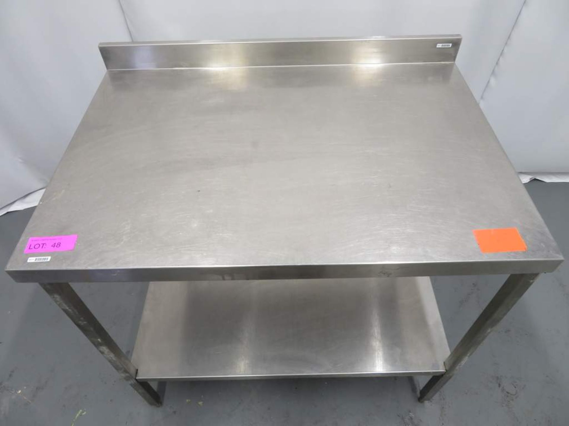 Stainless Steel Preparation Table. Dimensions: 1000x700x910mm (LxWxH) - Image 4 of 4