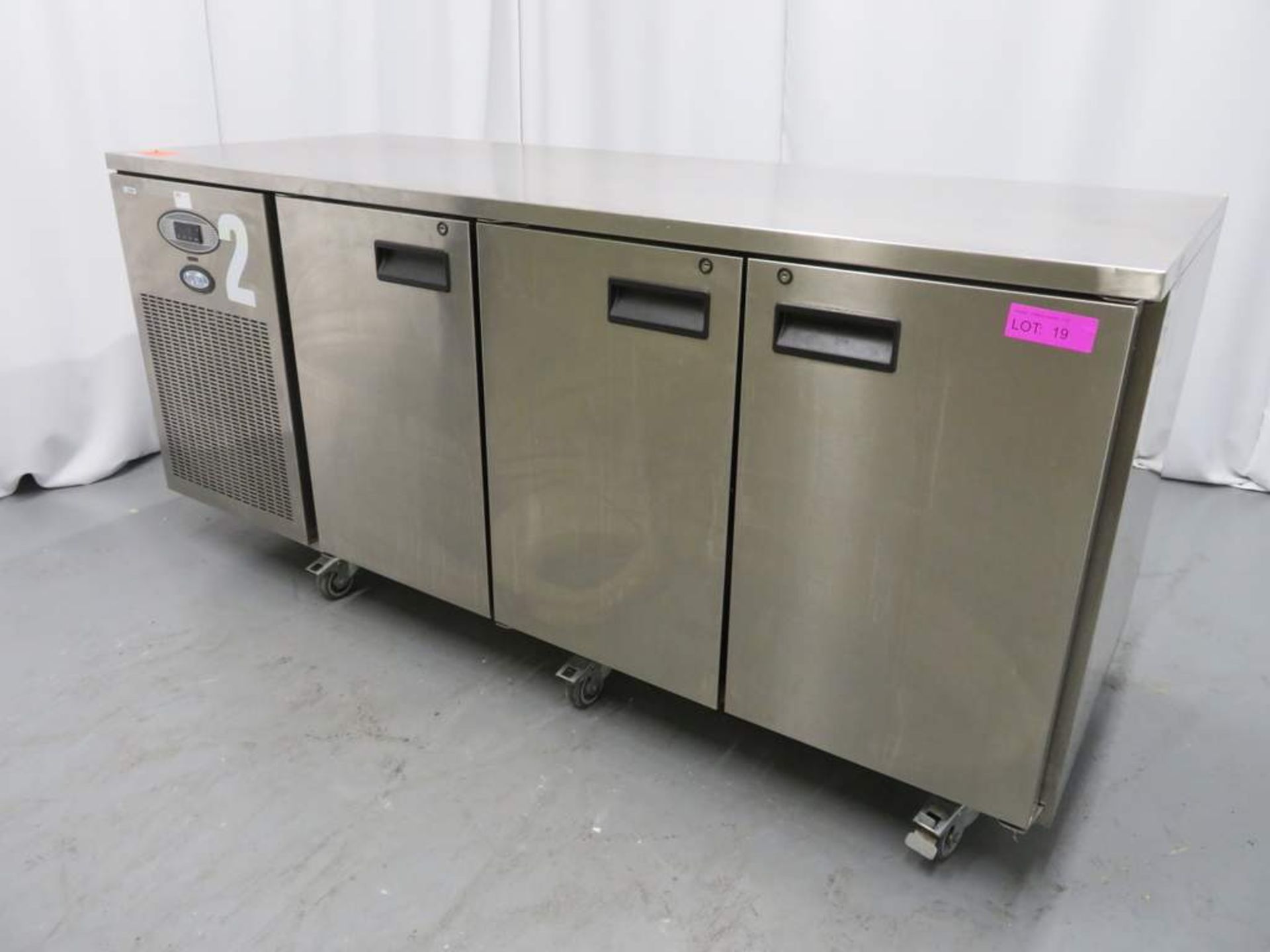 Foster Under Counter Stainless Steel Preparation Fridge, Model: PRO1/3H-A. - Image 3 of 8