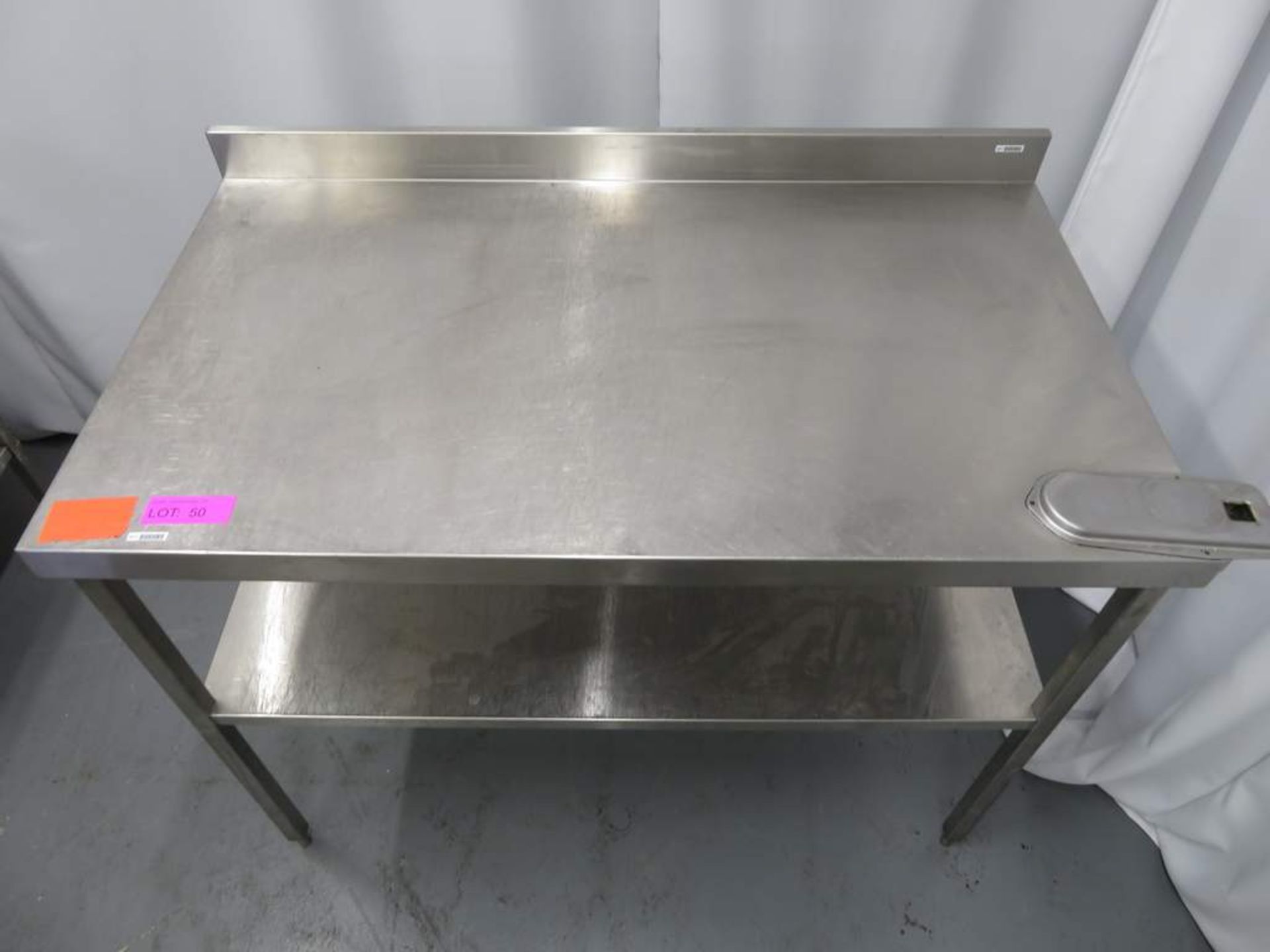 Stainless Steel Preparation Table. Dimensions: 1200x700x920mm (LxWxH) - Image 4 of 4