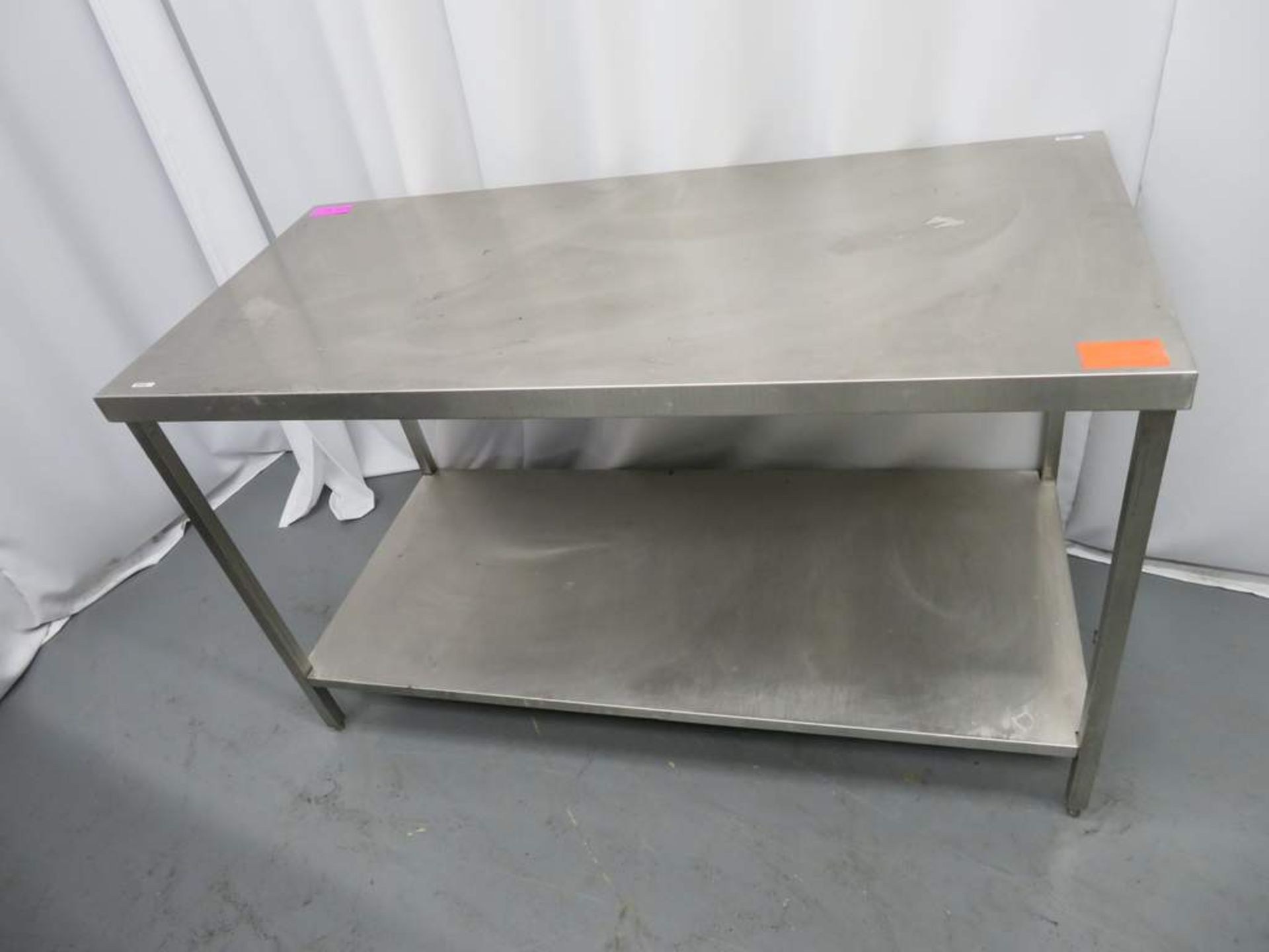Stainless Steel Preparation Table. Dimensions: 1500x700x920mm (LxWxH) - Image 4 of 4
