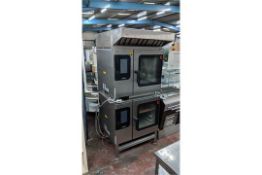 Convotherm Oven Model: C4ET 6.10 ES Double Oven with ConvoVent 4 Hood