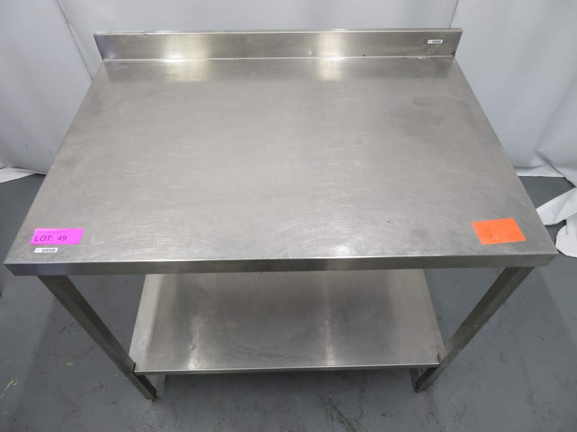 Stainless Steel Preparation Table. Dimensions: 1000x700x910mm (LxWxH) - Image 4 of 4