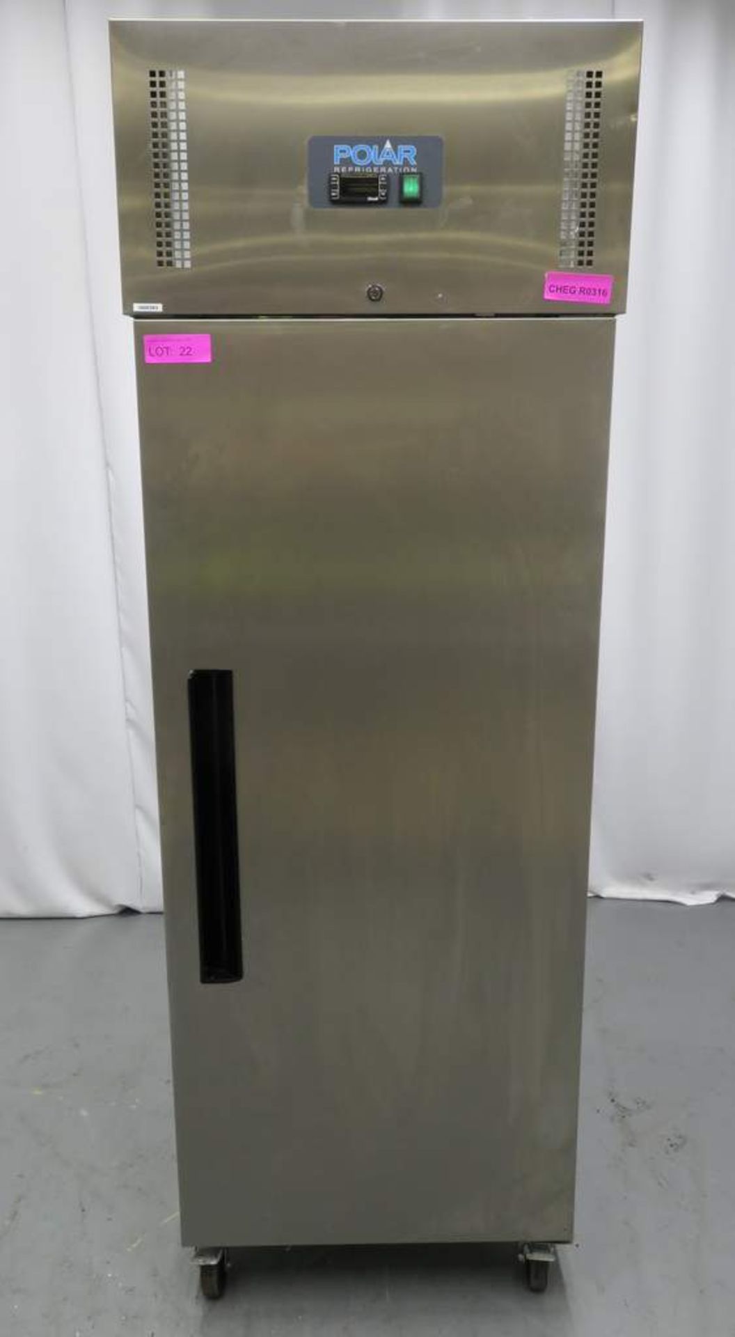 Polar G592 Upright Stainless Steel Refrigerator. - Image 2 of 7