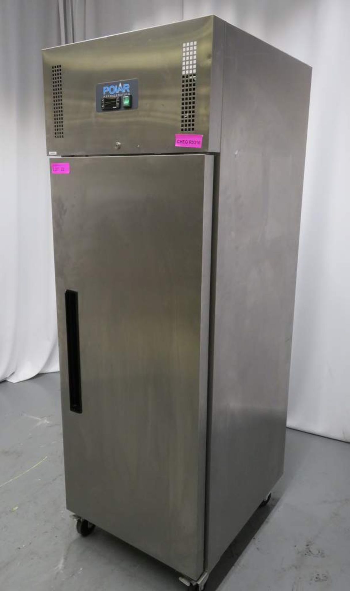 Polar G592 Upright Stainless Steel Refrigerator. - Image 3 of 7