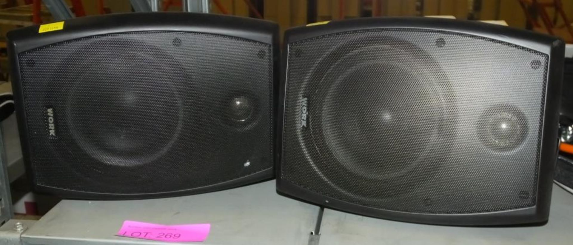 2x Work Speakers