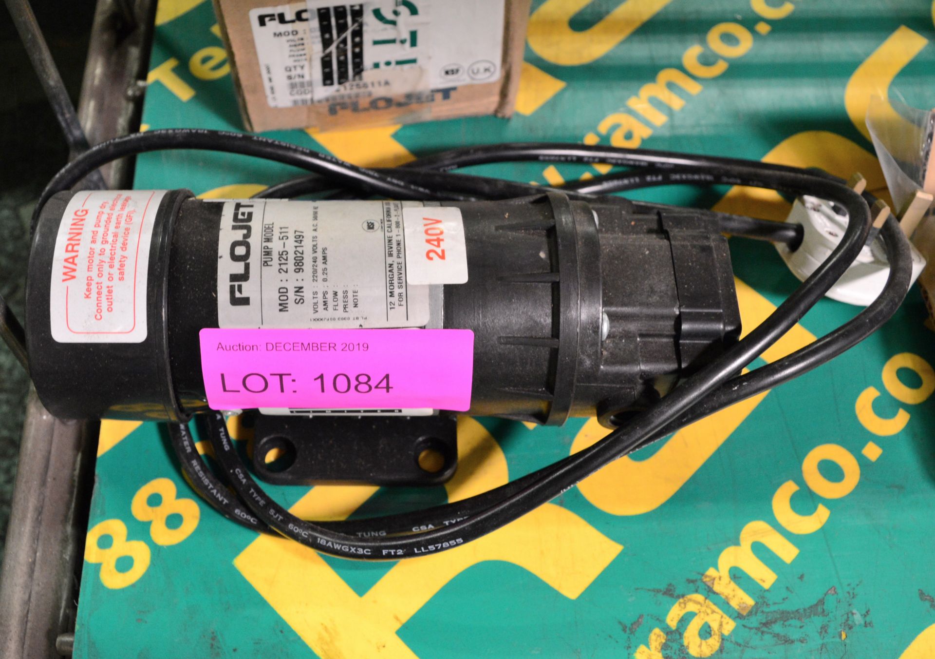 Flojet 2125-030-115 115V Pump.