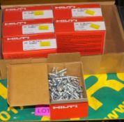 Hilti X-NK 37S12 41060/5 Nails - 100 Per box - 6 boxes