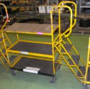 3 Tread Safety Steps Picking Trolley