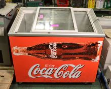 Glass Top Chiller Cabinet (Coca-Cola).