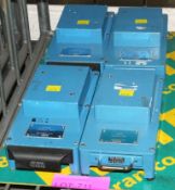 4x Harwell 95/0744-2 Alpha Drawer Units