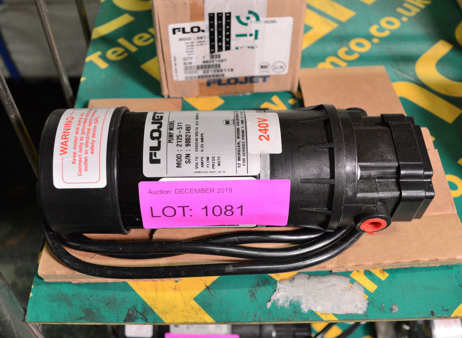 Flojet 2125-511 115V Pump.