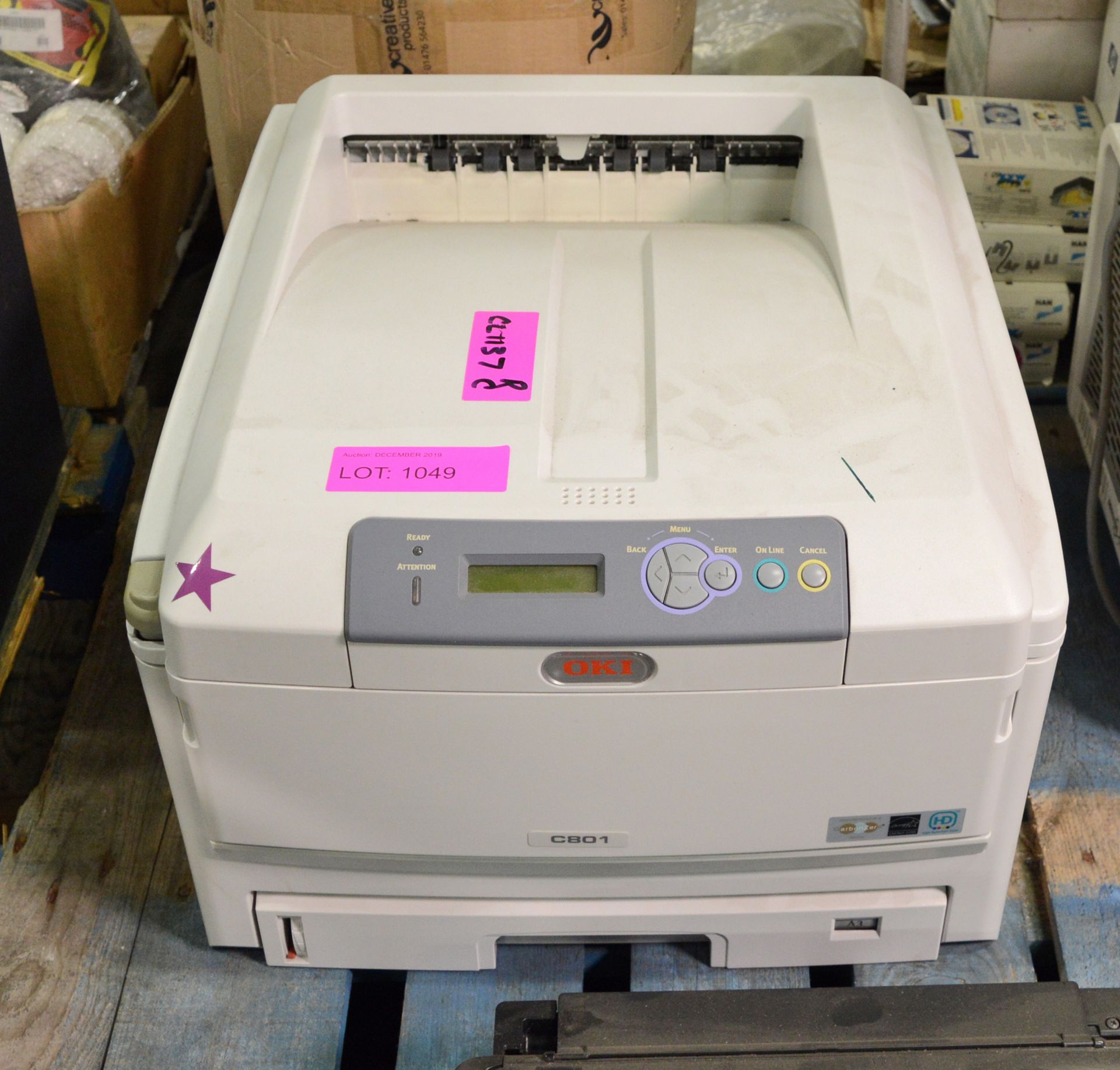 OKI C801 Printer.