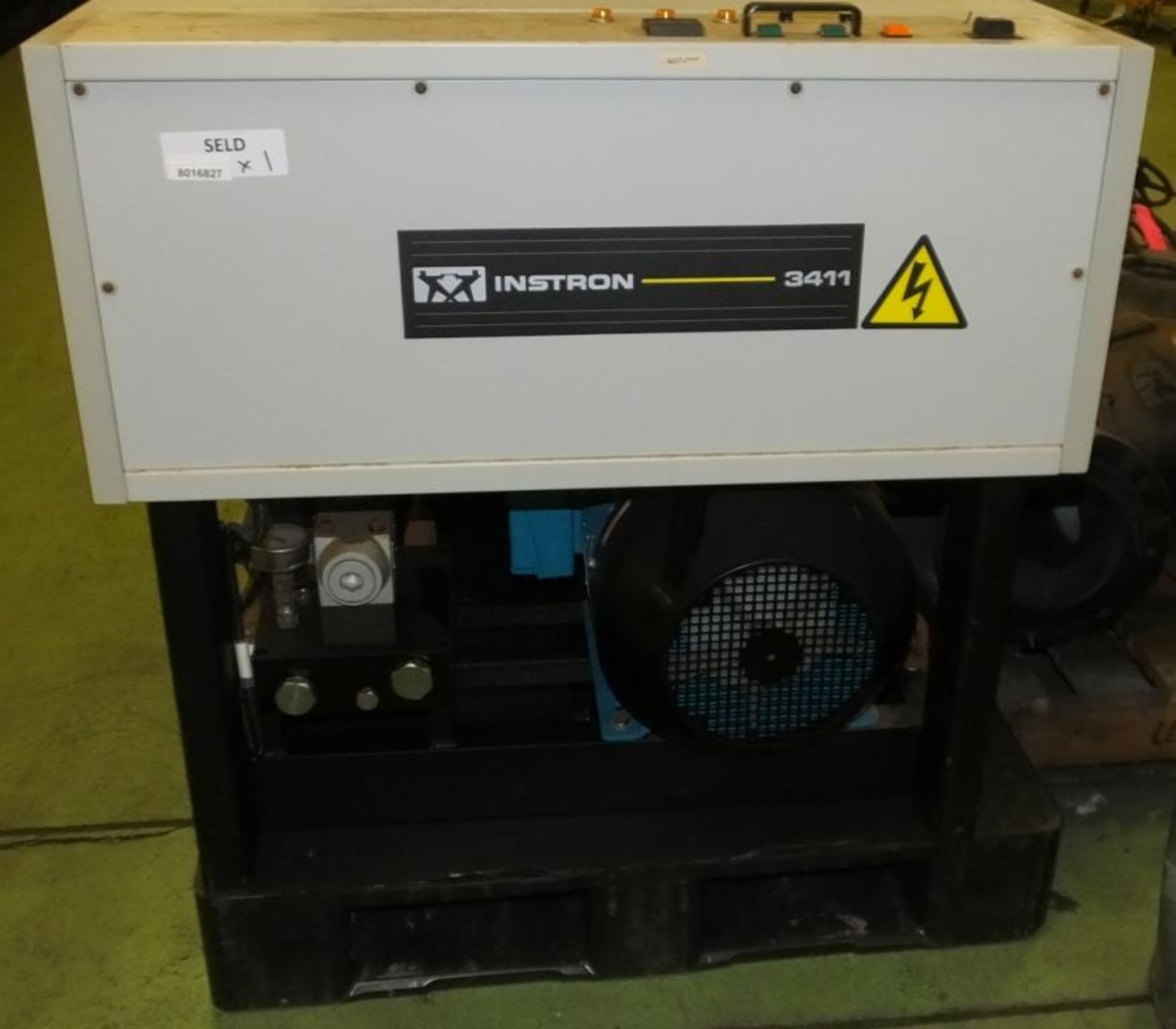 Instron 3411 Model A1114 415 Volts Hydraulic Power Unit - 25hrs - Image 3 of 6