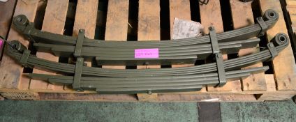 Pair of Leaf Springs - Approx 1030mm fixing centres.