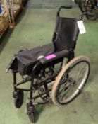 Folding Wheelchair.