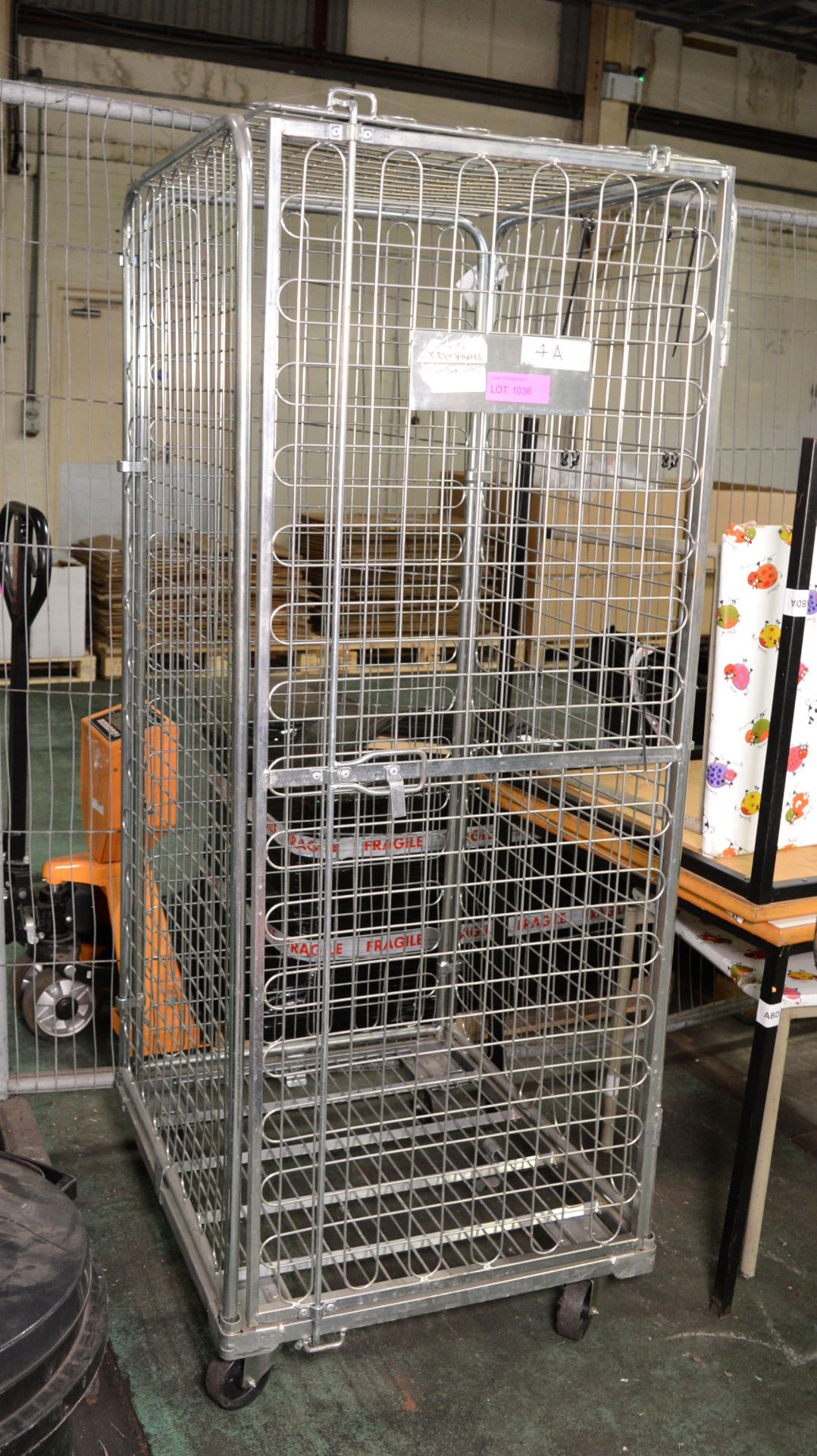 Wire Trolley/Cage.