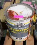 20 ltr Red Floor Master Industrial Paint - COLLECTION ONLY.