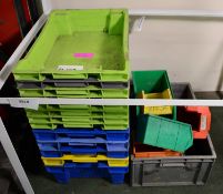 Plastic Storage Trays & Boxes.